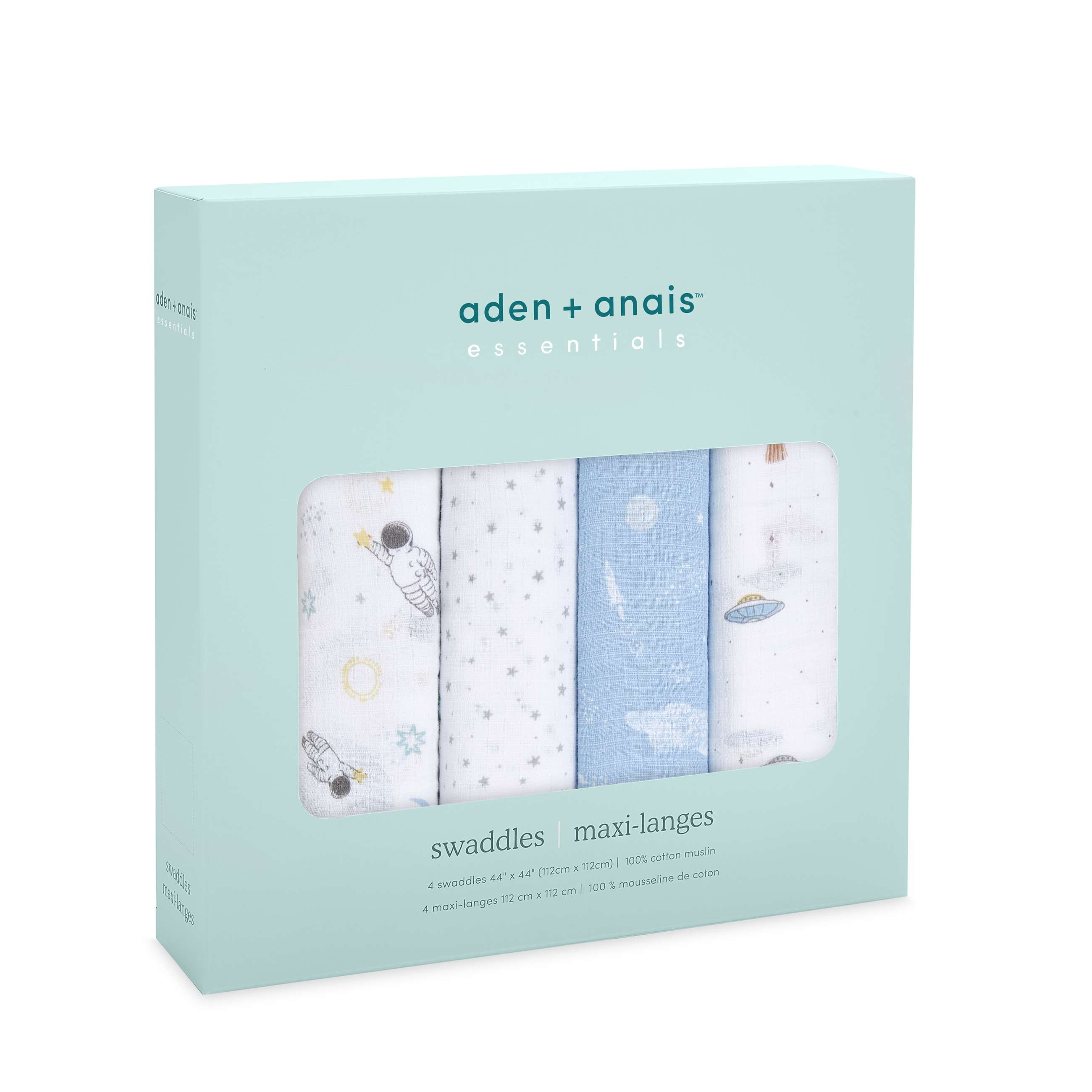 eswc40015b_2-essentials-cotton-muslin-swaddle-space-explorers-4pack